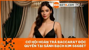 Hoàn Trả Baccarat Độc Quyền Tại Sảnh Bạch Kim Tại 566bet